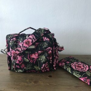 Jujube bff diaper bag in blooming romance